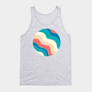 aesthetic squiggle circle Tank Top